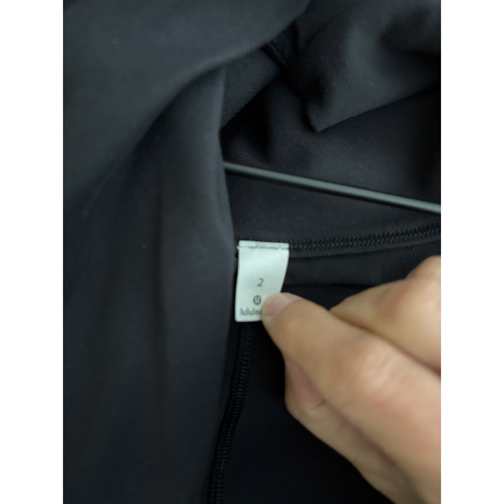 Lululemon Black Rulu Rally Wrap Jacket Size 2 - Picture 5 of 8